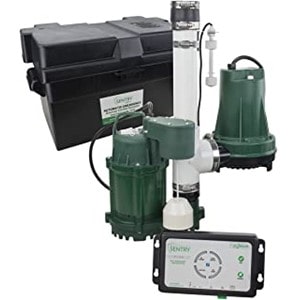 Zoeller 507-0005 Combination Sump Pump Primary M73 + Battery-Backup 507-0005 